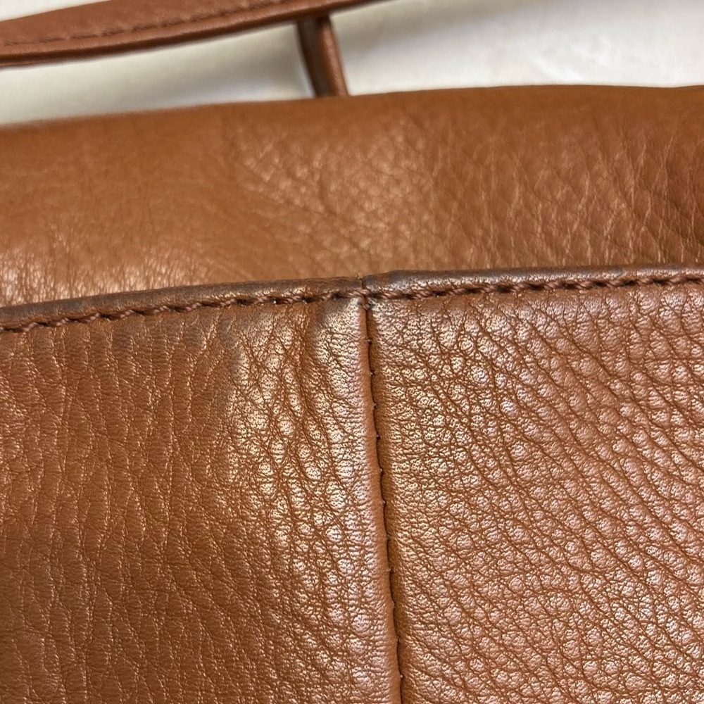 Hobo brown leather crossbody bag - Picture 11 of 11